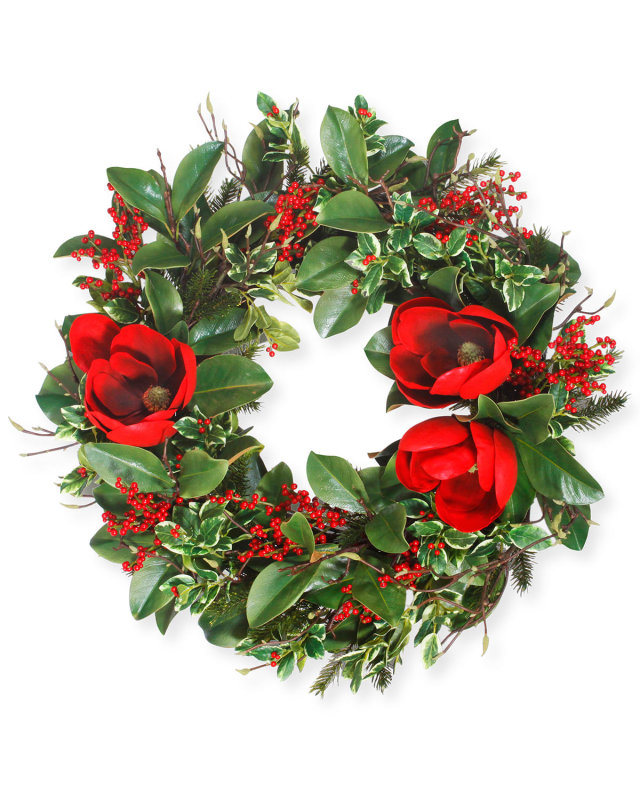 32" Grandiflora Magnolia Wreath