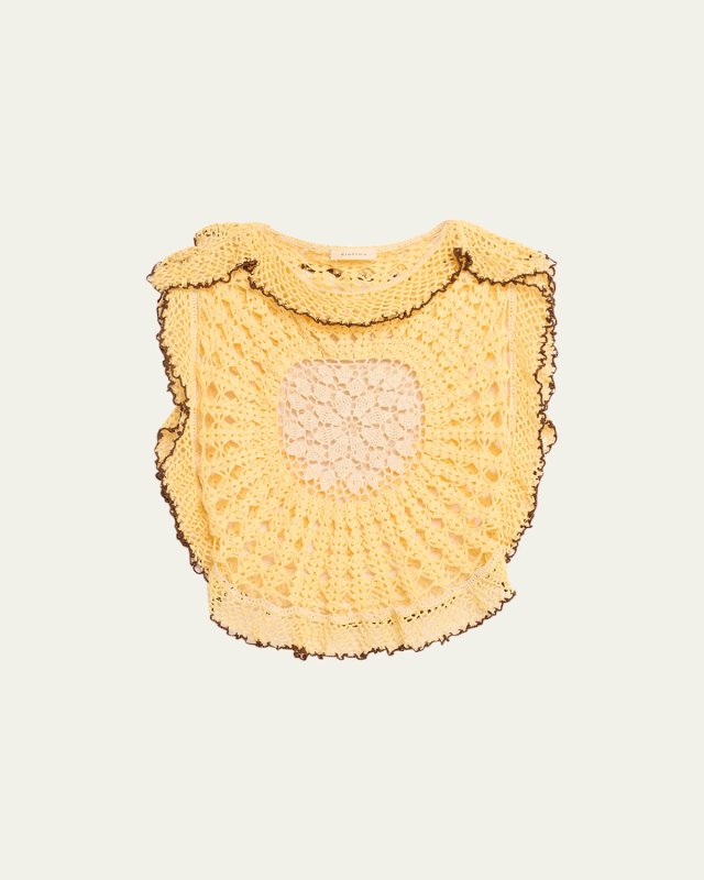 Scallop Crochet Top