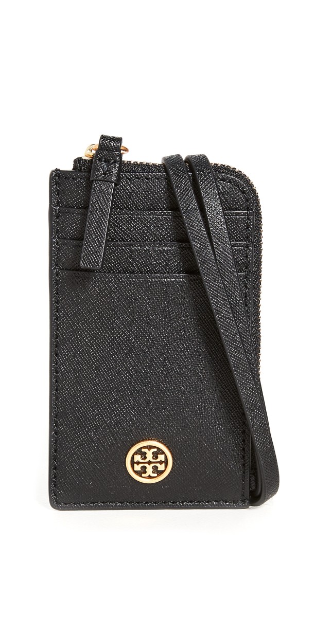 Tory Burch Robinson Lanyard Black