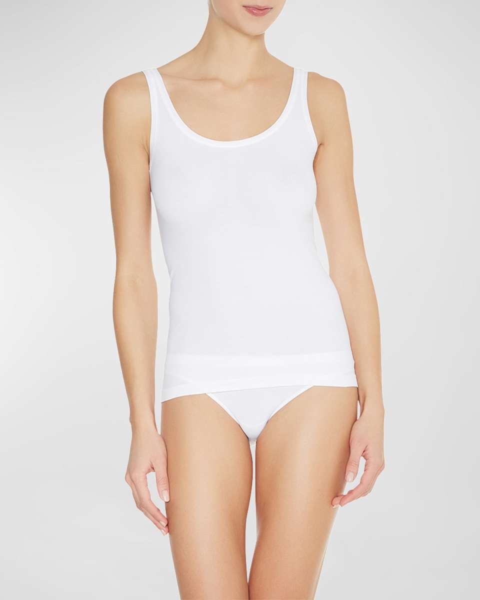 Havanna Sleeveless Scoop-Neck Top