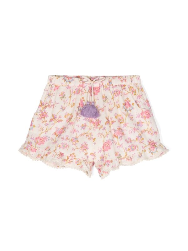 Vallaloid floral-print short