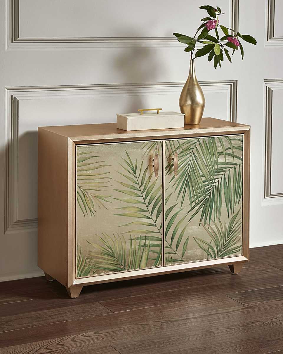 Let's Be Fronds 2-Door Chest