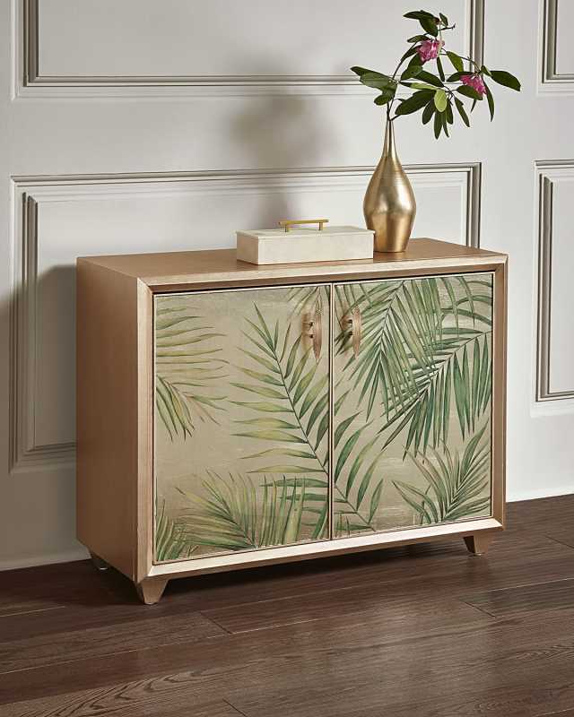Let's Be Fronds 2-Door Chest