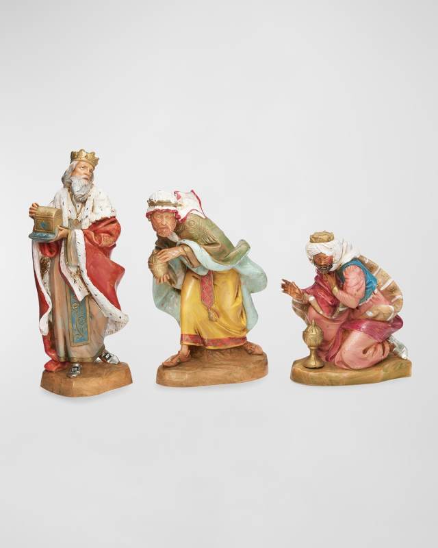 3-Piece King Nativity Figure Set