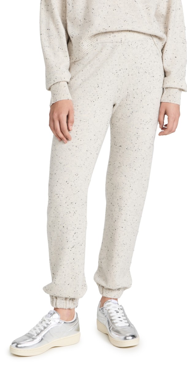MONROW Neps Cashmere Oversize Sweatpants Ash