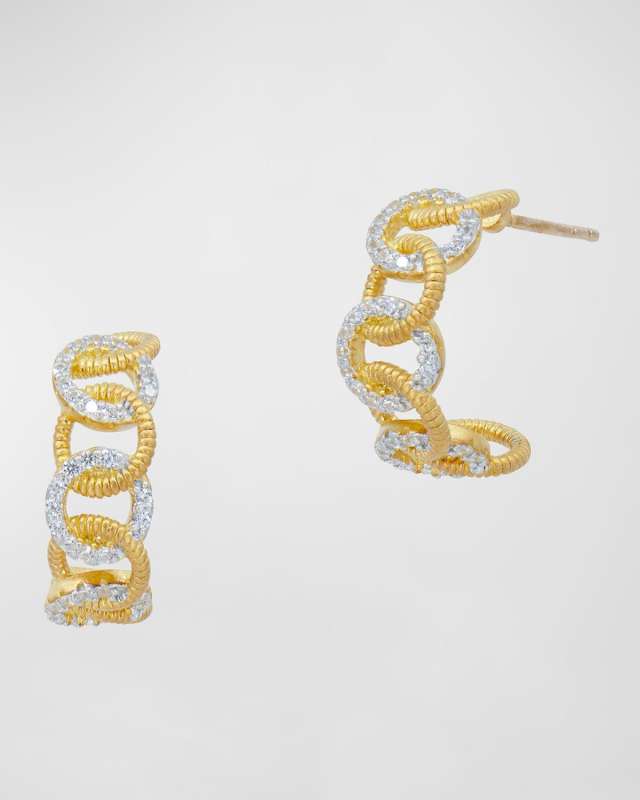 Shining Hope Chain Hope Earrings