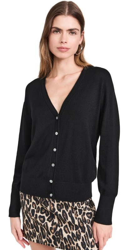 AYR The Airport Cardi Black