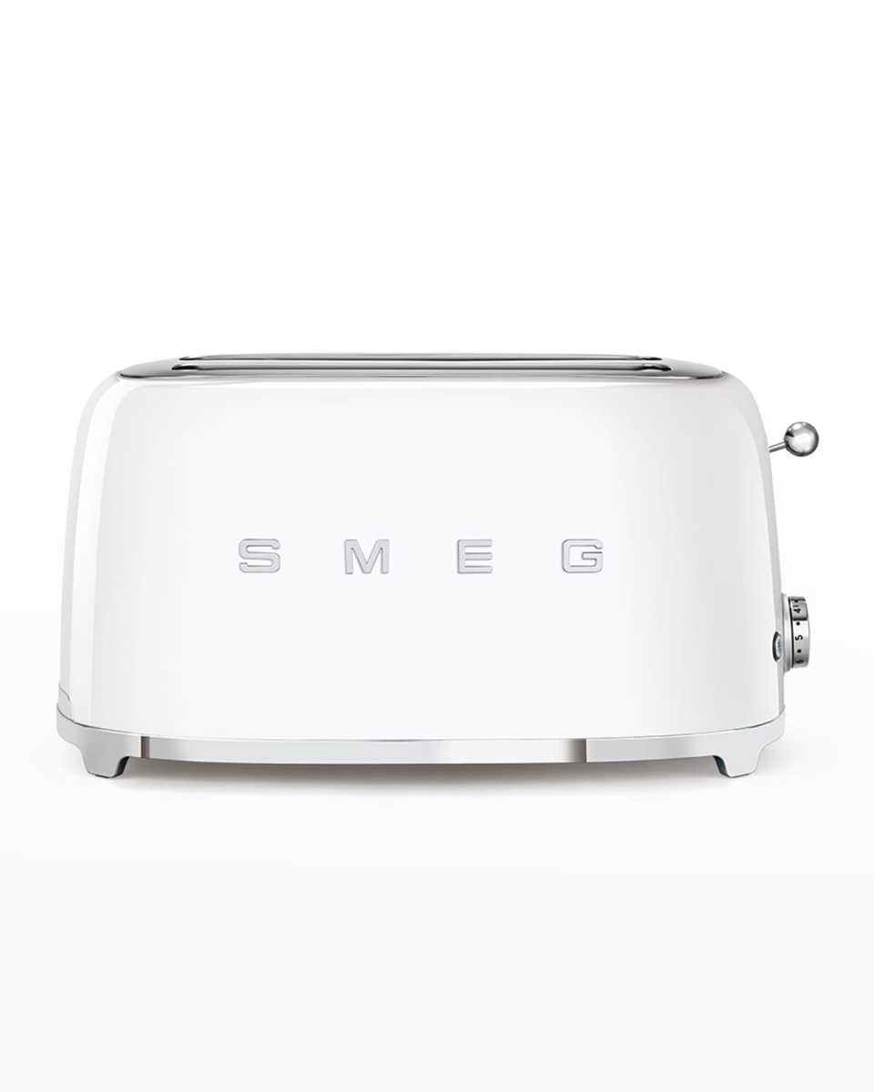 Retro 4-Slice Toaster, White