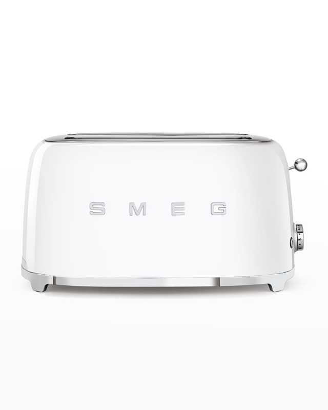 Retro 4-Slice Toaster, White