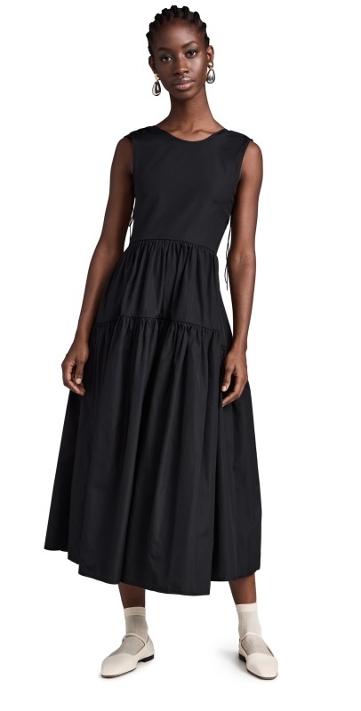 Cecilie Bahnsen Ruth Gown Black