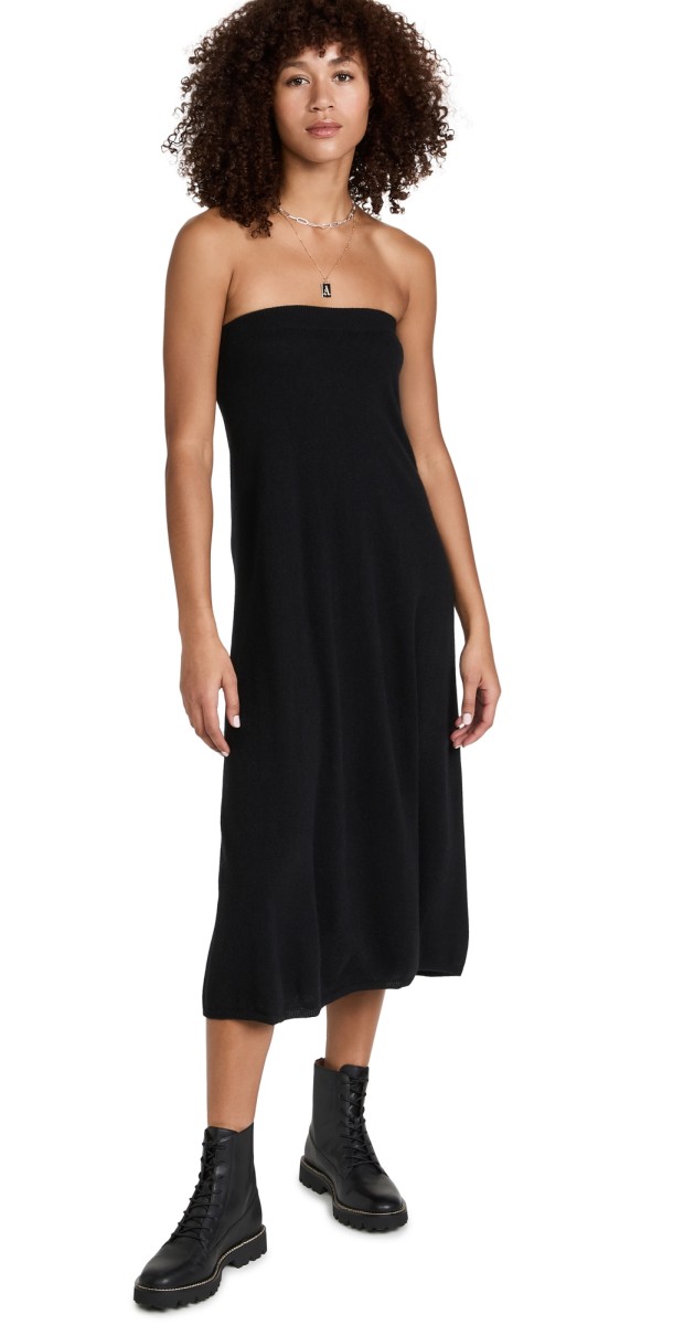 LISA YANG Dolly Dress Black