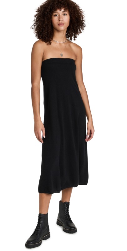 LISA YANG Dolly Dress Black