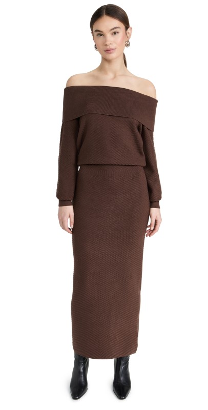 Favorite Daughter The Irene Dress Coffee