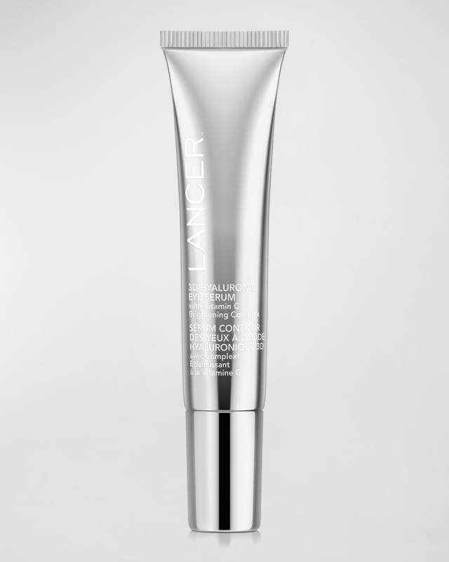 3D Hyaluronic Eye Serum with Vitamin C Brightening Complex, 0.5 oz.