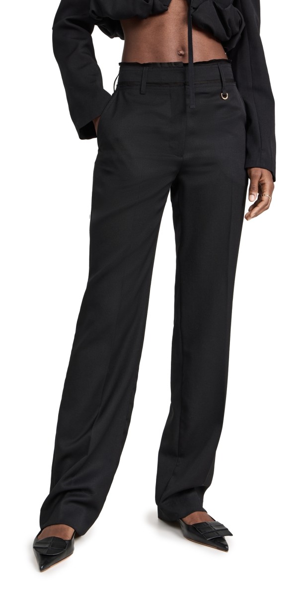 Jacquemus Le Pantalon Ficelle Pants Black