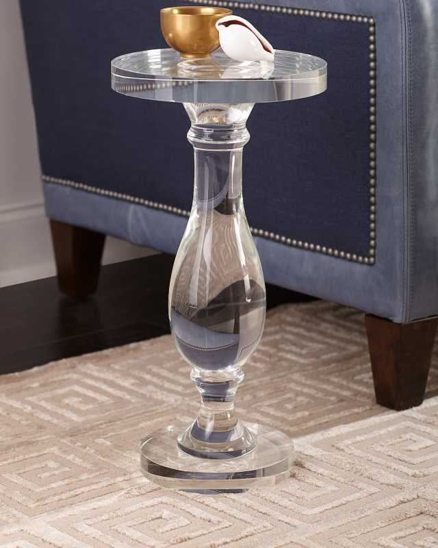 Crystal Martini Side Table