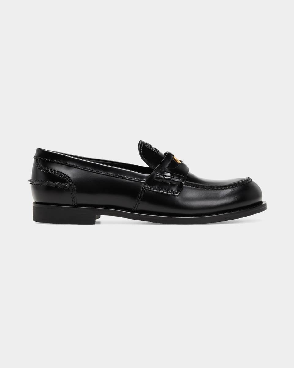 Leather Penny Loafers