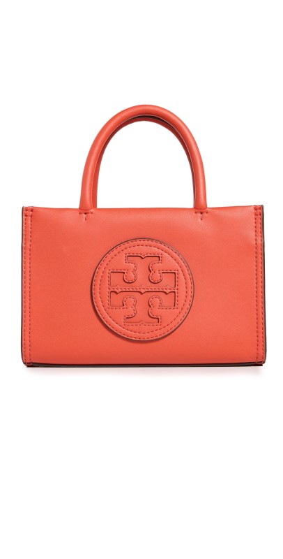Tory Burch Ella Bio Mini Tote Poppy Red