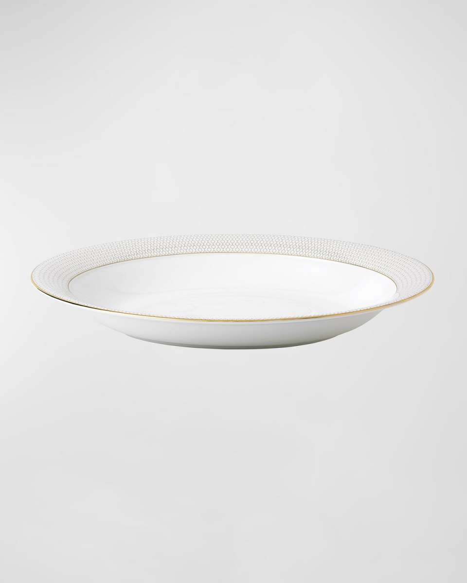 Gio Gold Oval Serving Bowl