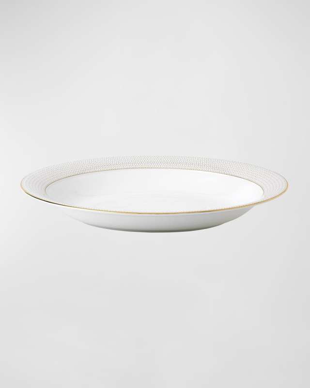 Gio Gold Oval Serving Bowl