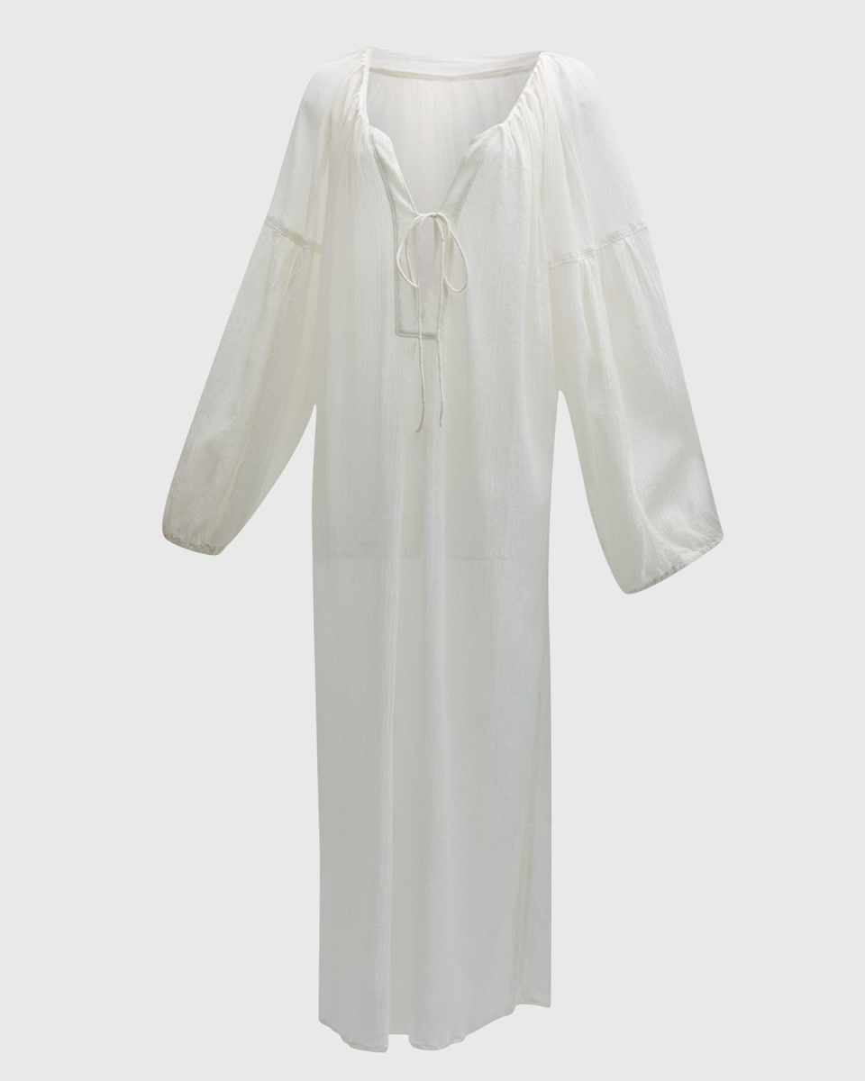 Iris Maxi Shirtdress