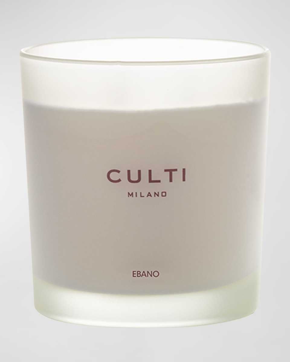 Ebano White Vase Candle, 550g