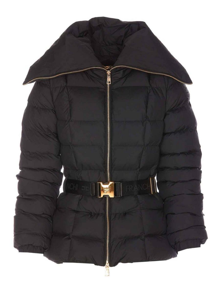 Elisabetta Franchi Veste Casual - Noir