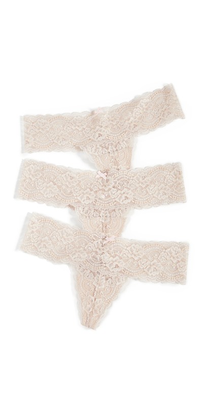 Skarlett Blue Obsessed Thong 3 Pack Cashmere