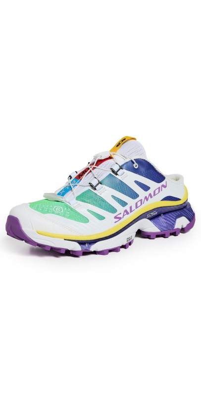 MM6 Maison Margiela Xt-4 Mules Spectrum Blue/White/Spring Bou