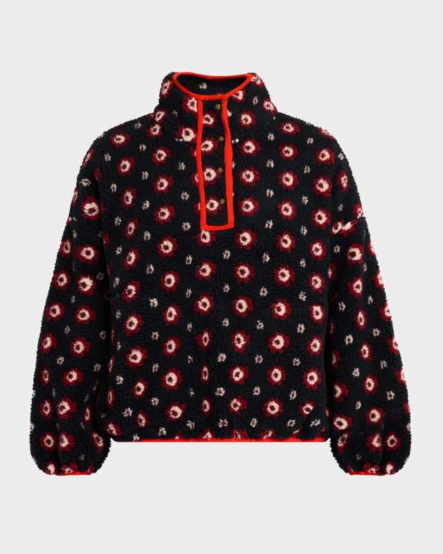 The Countryside Sherpa Polka-Dot Pullover