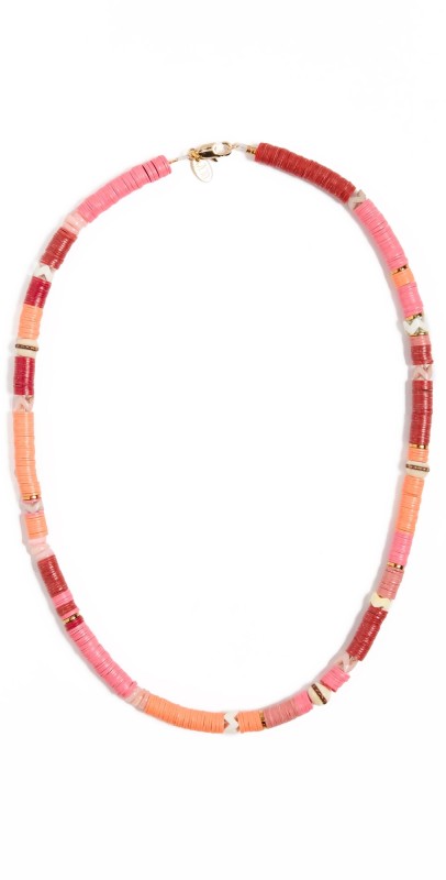 Maison Monik Martine Collier Necklace Red/Orange