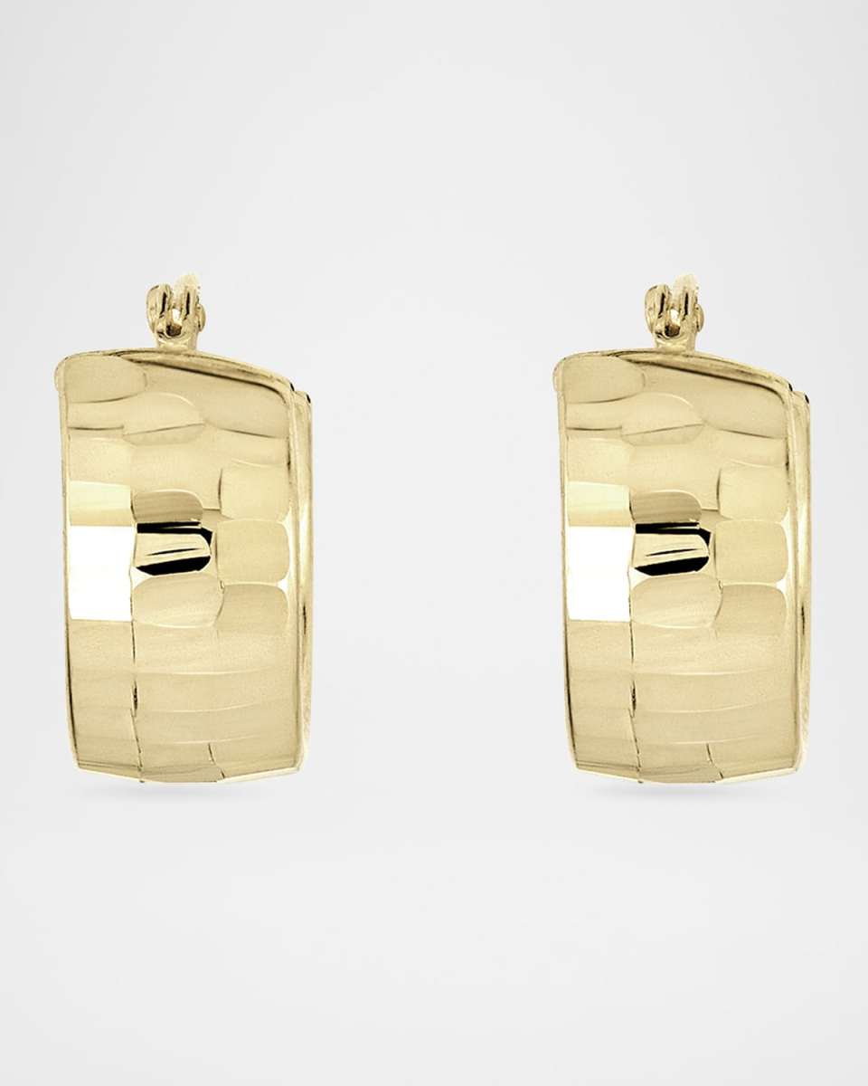Disco Huggie Earrings