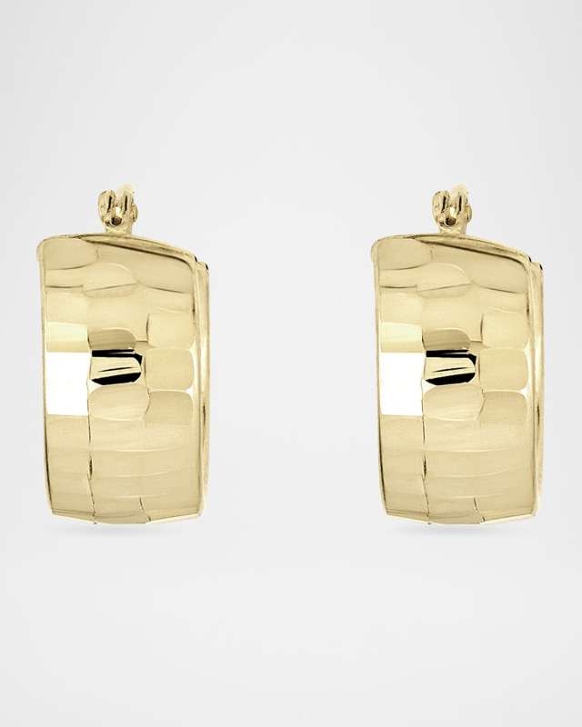 Disco Huggie Earrings