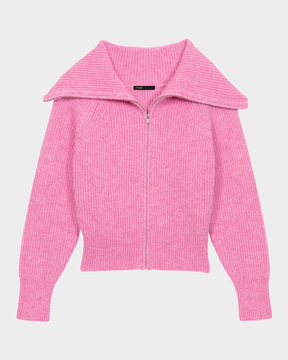 Myzip Wool-Blend Cardigan