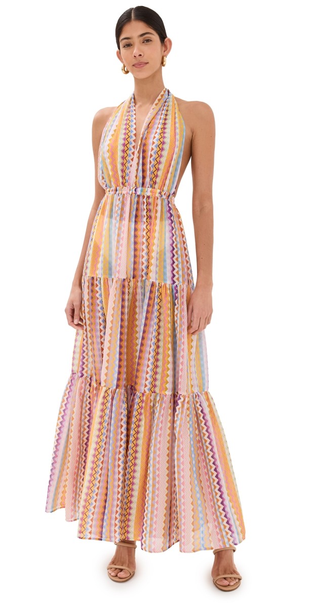Missoni Long Cover Up Keleidoscopio Stripes