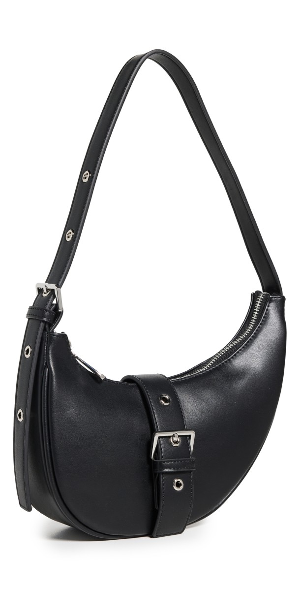 8 Other Reasons Crescent Bag Black