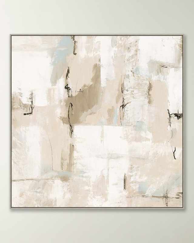 'Misty Reflection 1' Artist-Enhanced Giclee on Canvas Wall Art