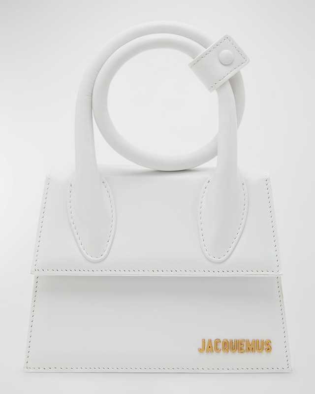 Le Chiquito Noeud Coil Top-Handle Bag