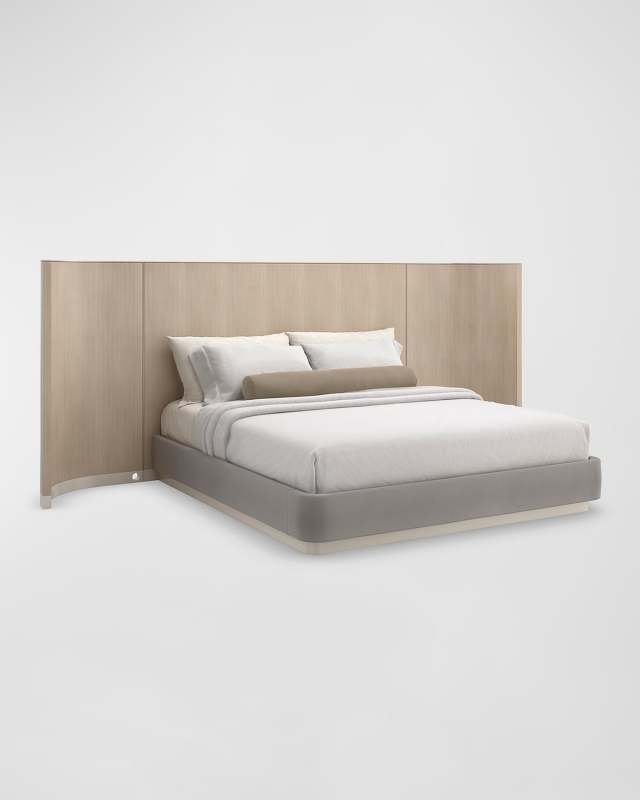 Dream Chaser King Bed with Wings