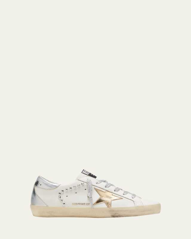 Superstar Metallic Stud Low-Top Sneakers