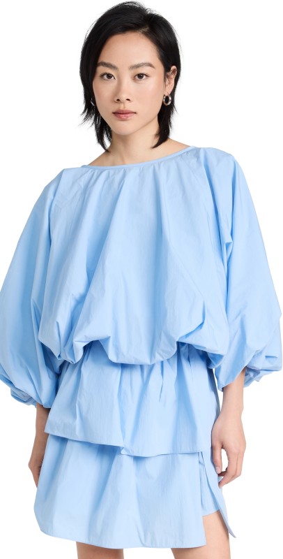 GOEN. J Voluminoushape Two Piece Dress Blue