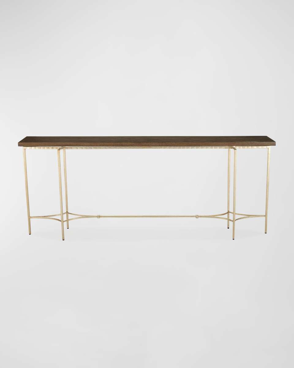 Double Diamond Console Table