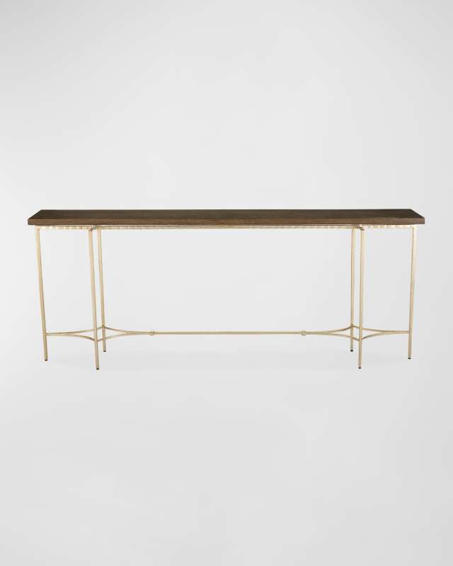 Double Diamond Console Table