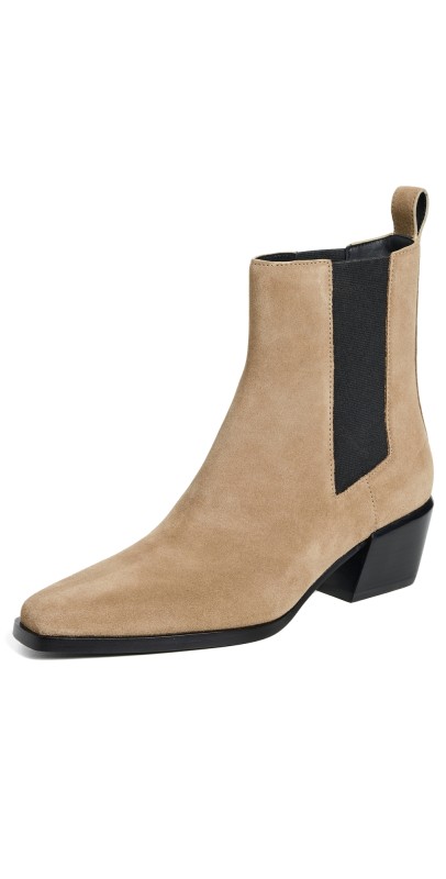rag & bone Joni Chelsea Booties Cmlblksd