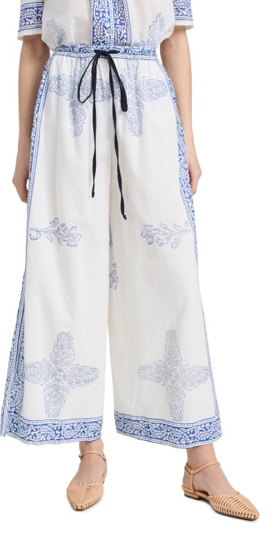 Alix of Bohemia Natalie Crisscross Pants Lapis