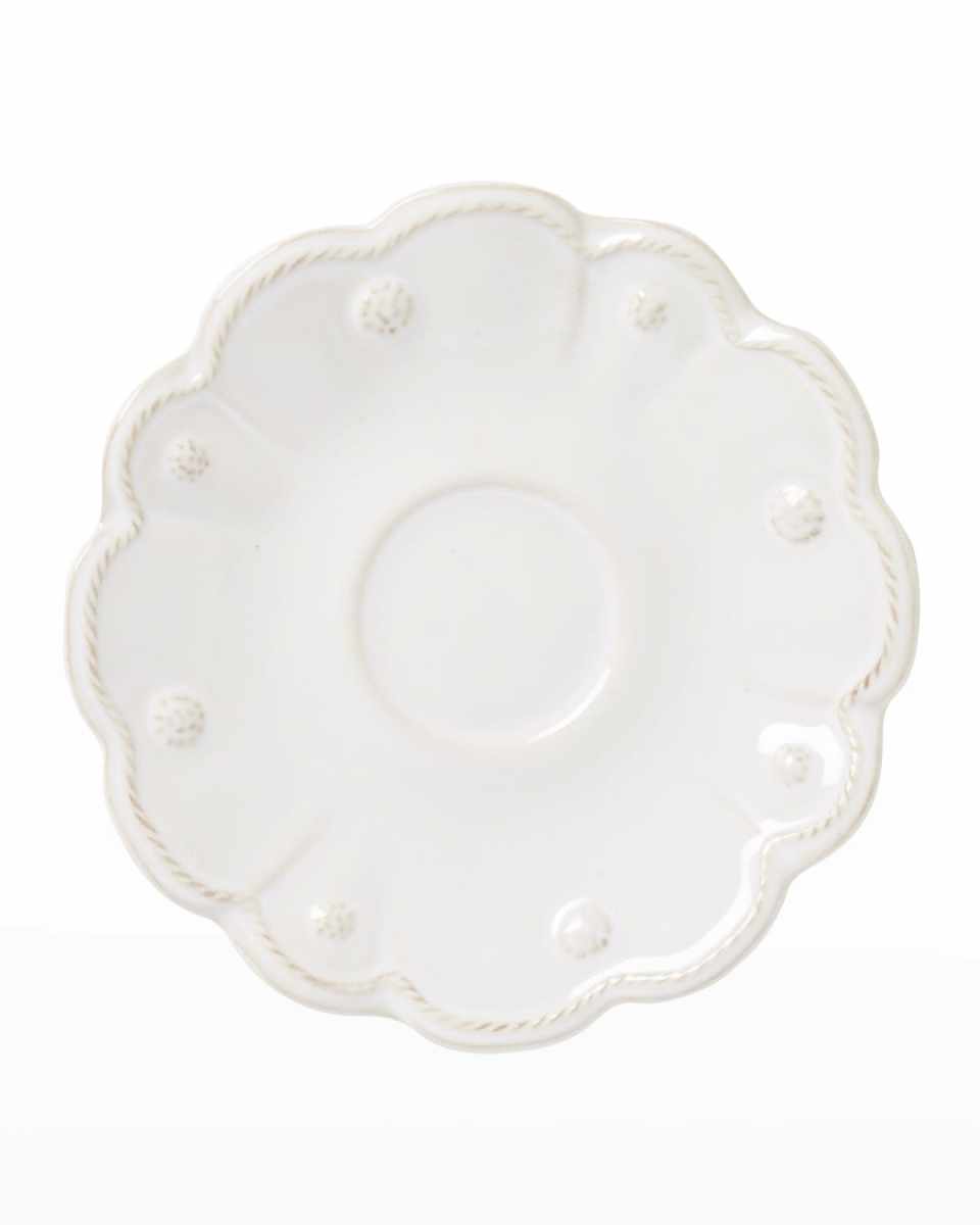 Jardins du Monde Saucer - Whitewash