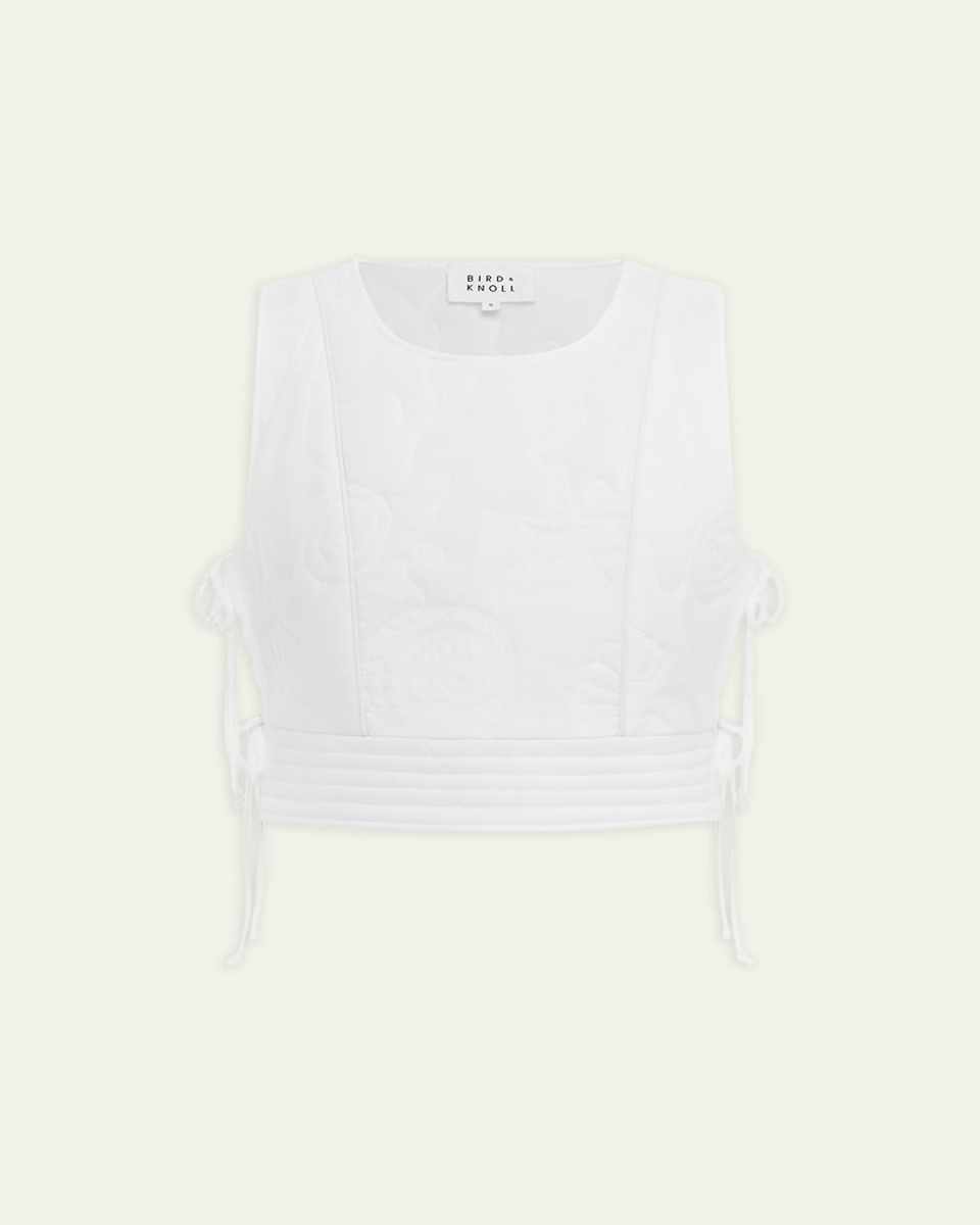 Vittoria Quilted Crop Top