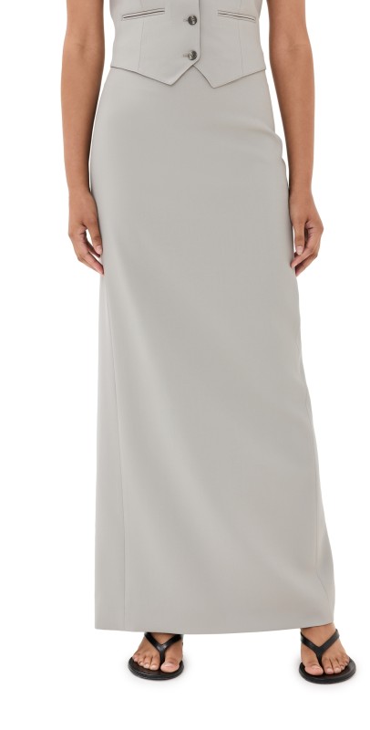 WARDROBE. NYC Column Skirt Cement