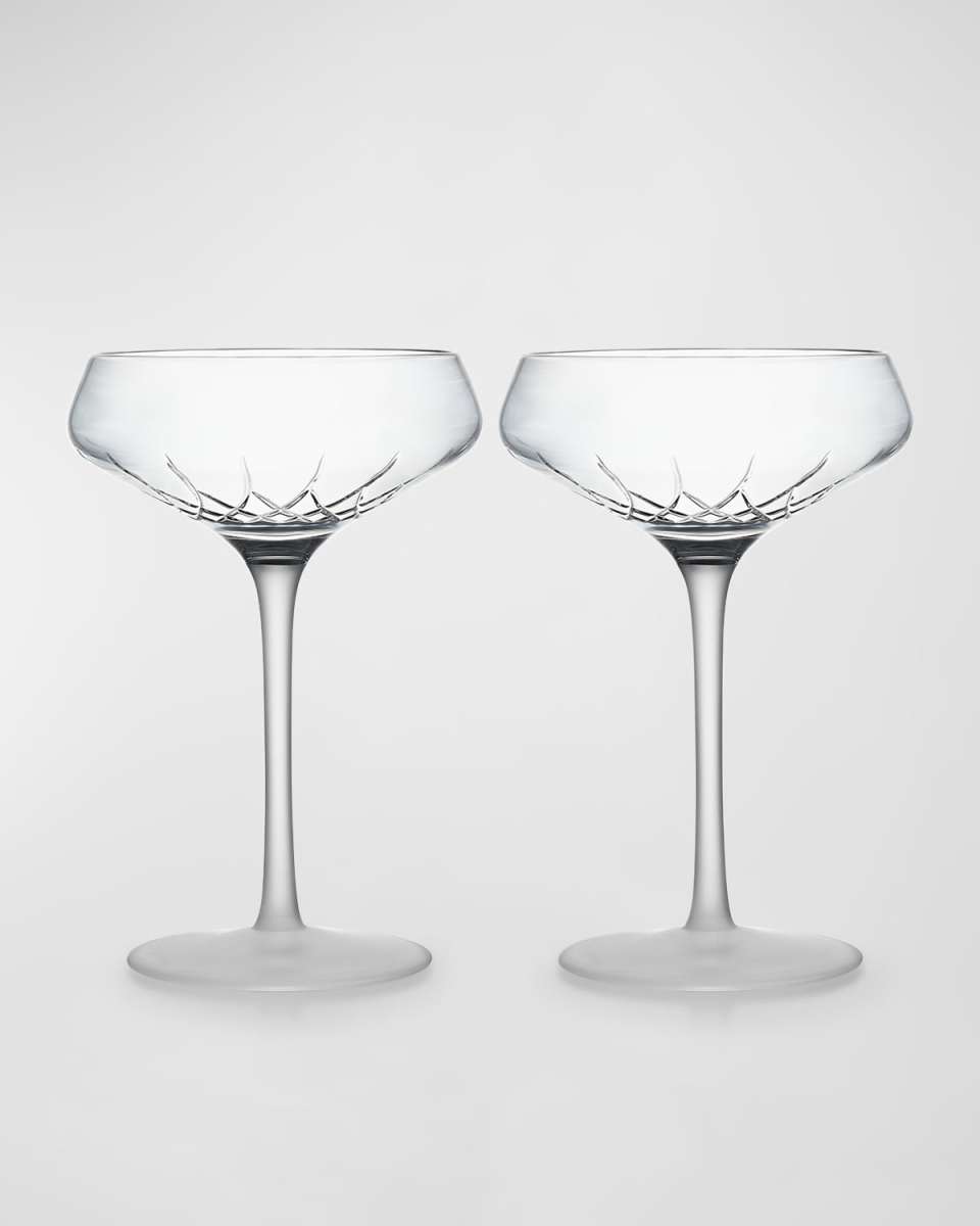 Lismore Arcus Coupe Glasses, Set of 2