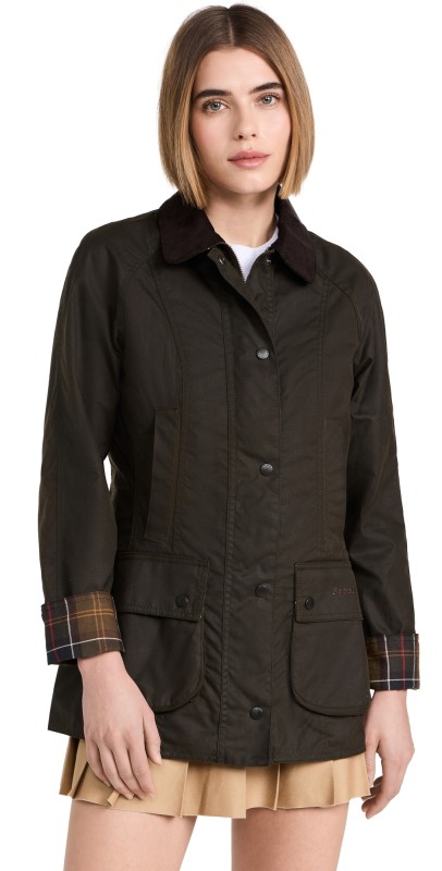 Barbour Barbour Classic Beadnell Wax Jacket Olive